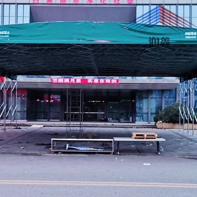 商洛倉庫活動(dòng)推拉雨棚活動(dòng)雨棚遮陽棚規(guī)格