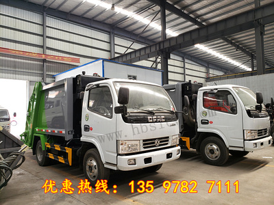 商洛市丹鳳縣東風特商垃圾壓縮車改裝廠報價
