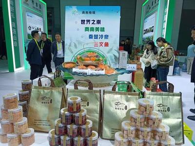 第七屆絲博會在西安開幕 商洛美食和新農產品引人注目